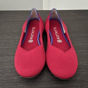 Rothy's Women's Scarlet Red Flats